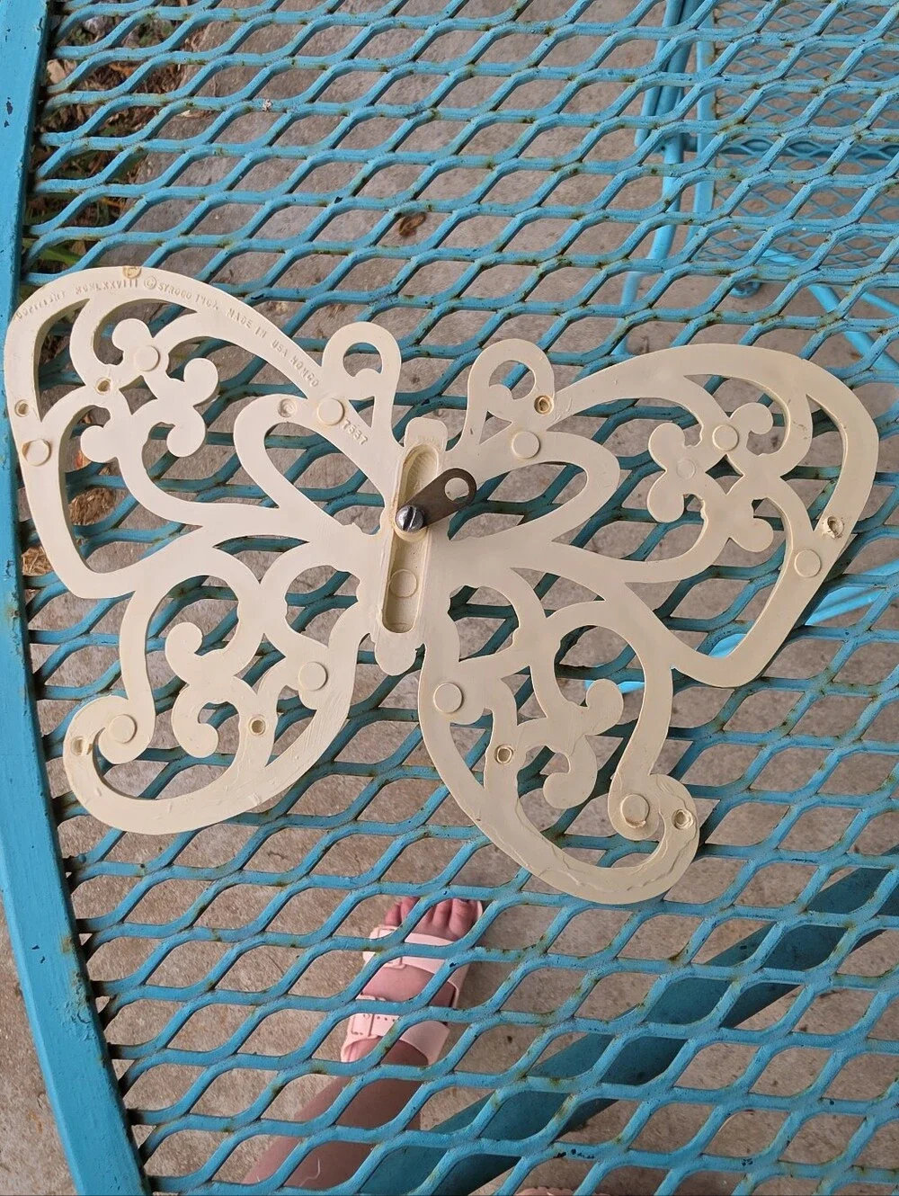 Vintage HOMCO Home Interiors Syroco Butterflies MCM Wall Decor Set of 3